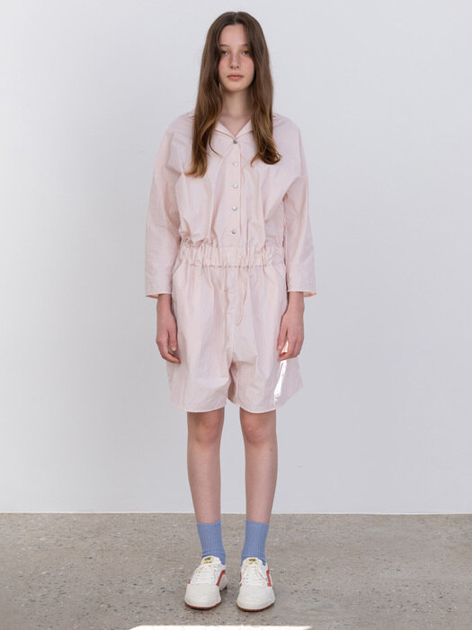 Via Joy short jumpsuit (Light pink)