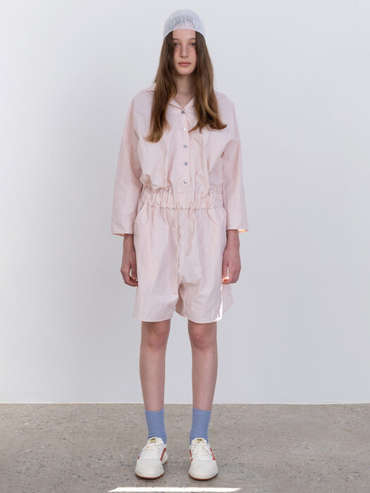 Via Joy short jumpsuit (Light pink)