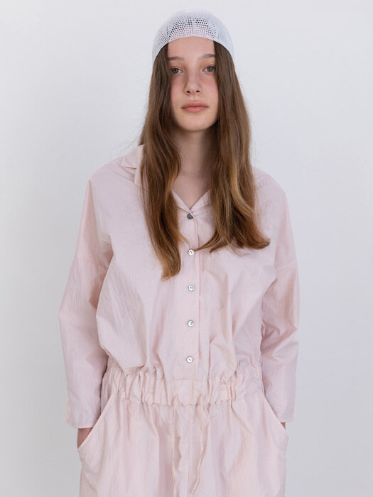 Via Joy short jumpsuit (Light pink)