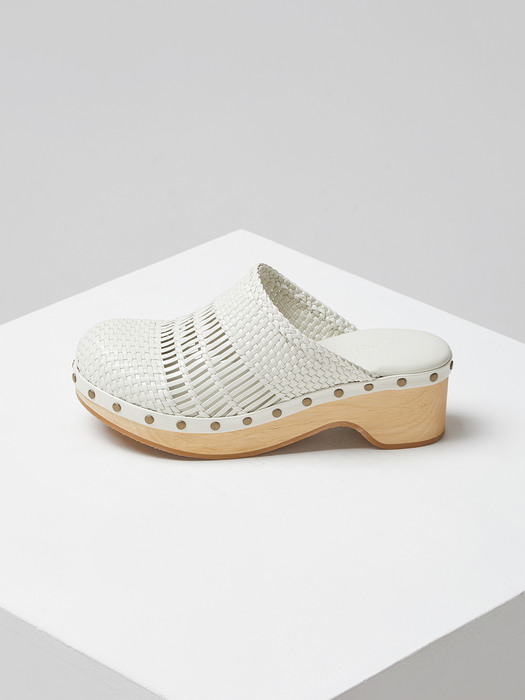 Weaving clog(Glow linen)