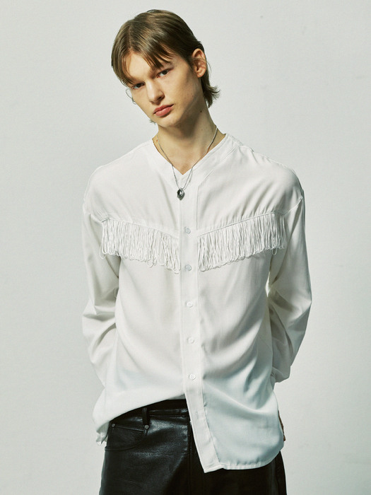 western fringe shirts white