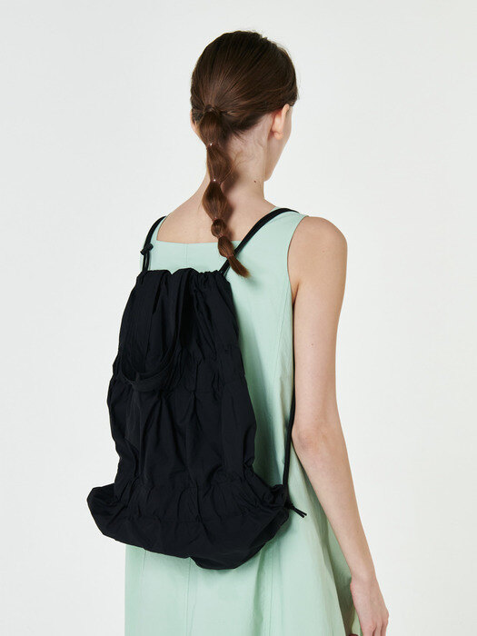 Tiered Banding Backpack_Black