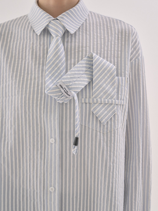 Stripe button shirt