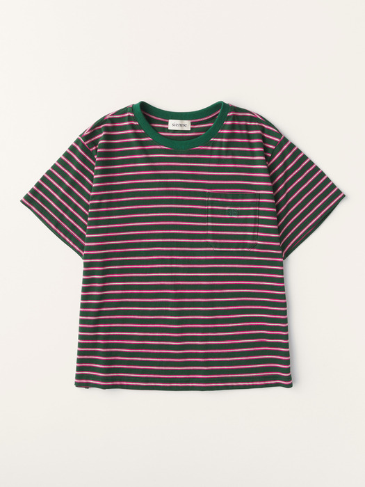 Weekend Stripe Tshirt (Green)