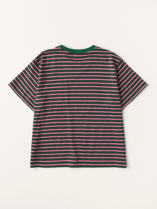 Weekend Stripe Tshirt (Green)