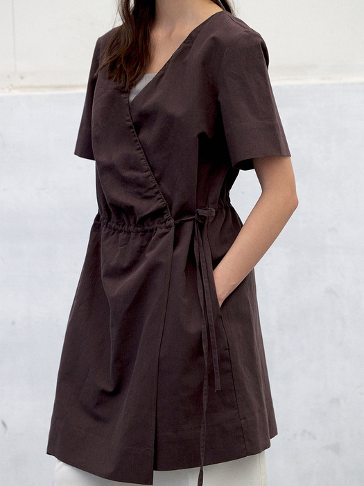 Linen Robe Dress