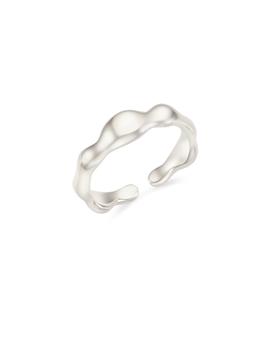 [silver925]melting slide open ring