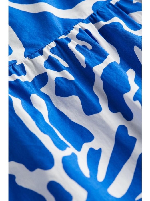 패턴 드레스 브라이트 블루/패턴 1167366002