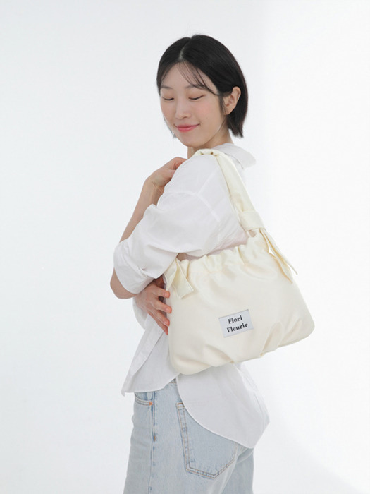 Lottie tote shoulder bag _Lemon