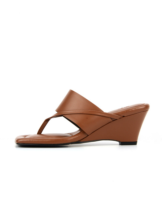 jio flip-flop sandals / brown
