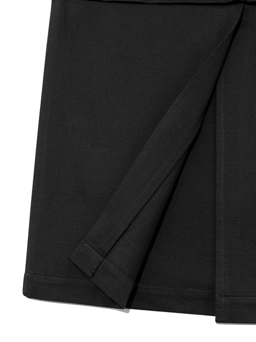 JOEL Cargo Long Skirt Black