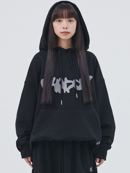 TS LOGO HOODIE (BLACK)