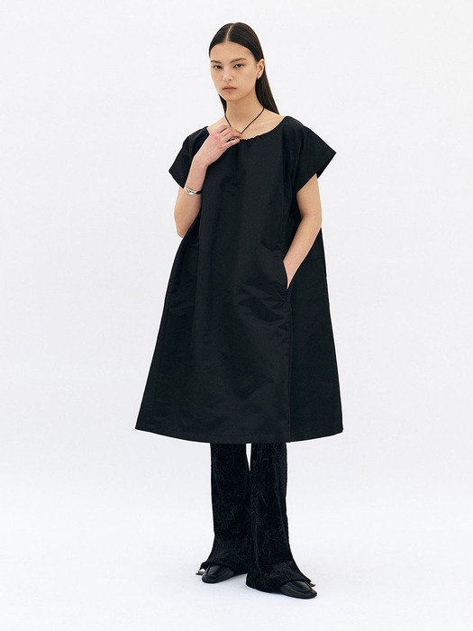 Avant Long Dress (Black)