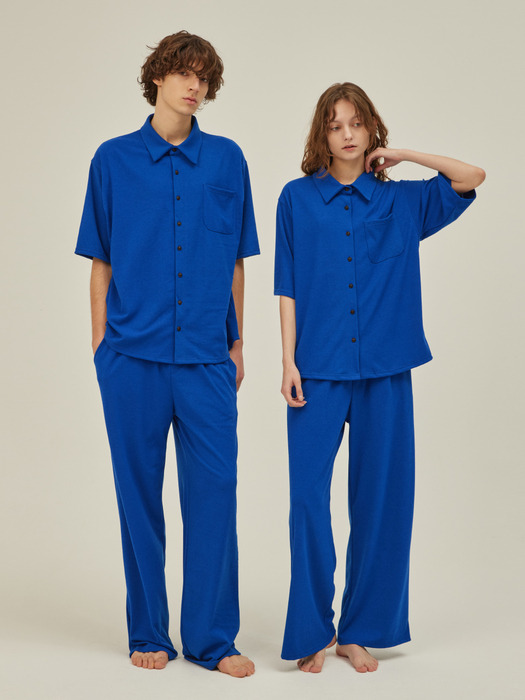 FIRST PAJAMA COUPLE SET_blue