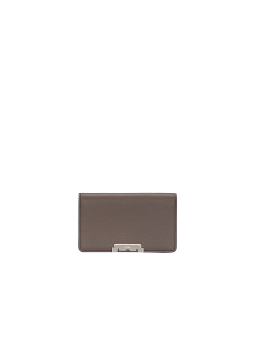 Perfec Crop Card Wallet (퍼펙 크롭 카드지갑) Dark Brown