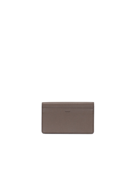 Perfec Crop Card Wallet (퍼펙 크롭 카드지갑) Dark Brown