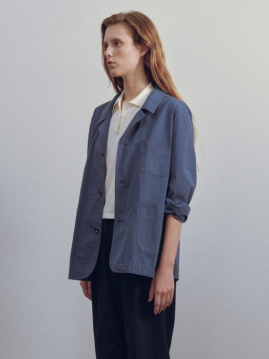 French work jacket (Vintage blue)