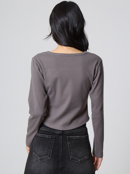 골지 탑 그레이_Corrugated Top Gray