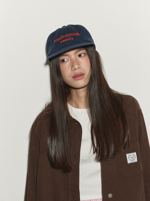 HOMEBODY SEOUL CAP(NAVY)