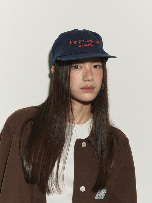 HOMEBODY SEOUL CAP(NAVY)