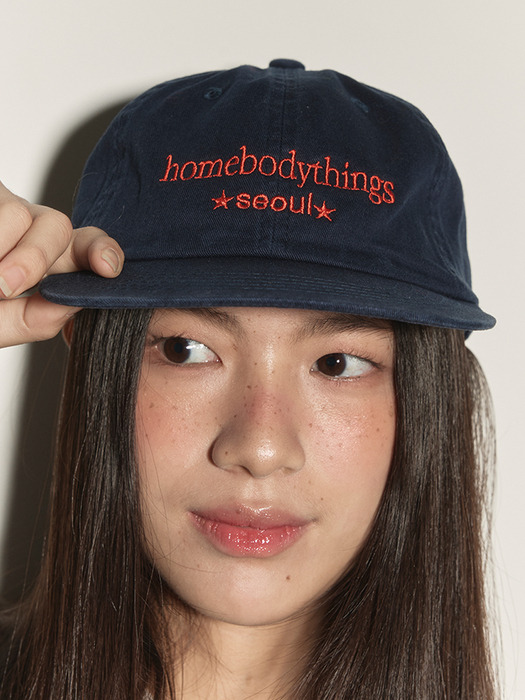 HOMEBODY SEOUL CAP(NAVY)