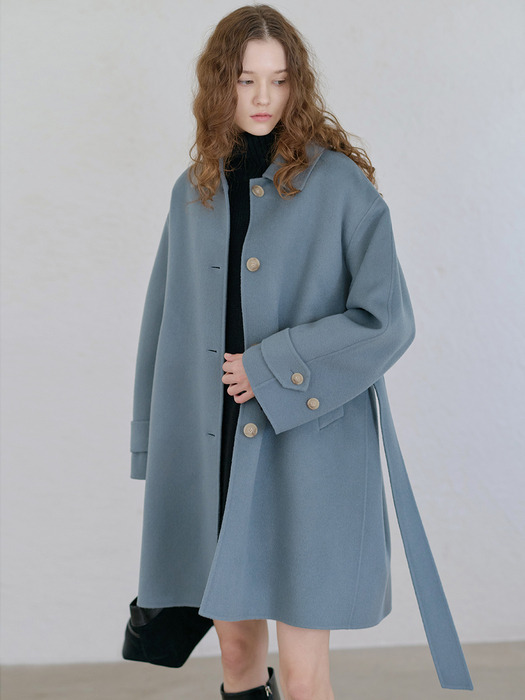 24FN single half handmade coat [A/BL]