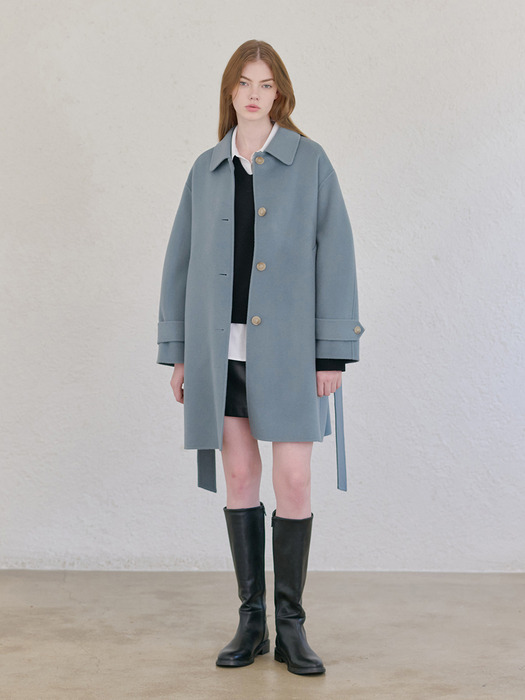 24FN single half handmade coat [A/BL]