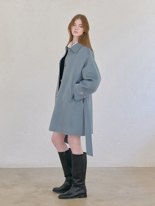 24FN single half handmade coat [A/BL]