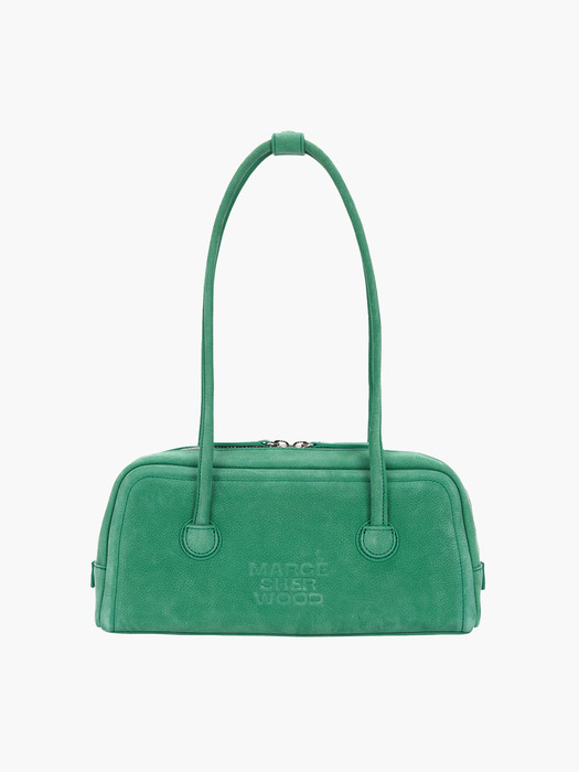 SOFT BAGUETTE BAG_winter green nubuck