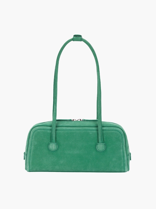 SOFT BAGUETTE BAG_winter green nubuck