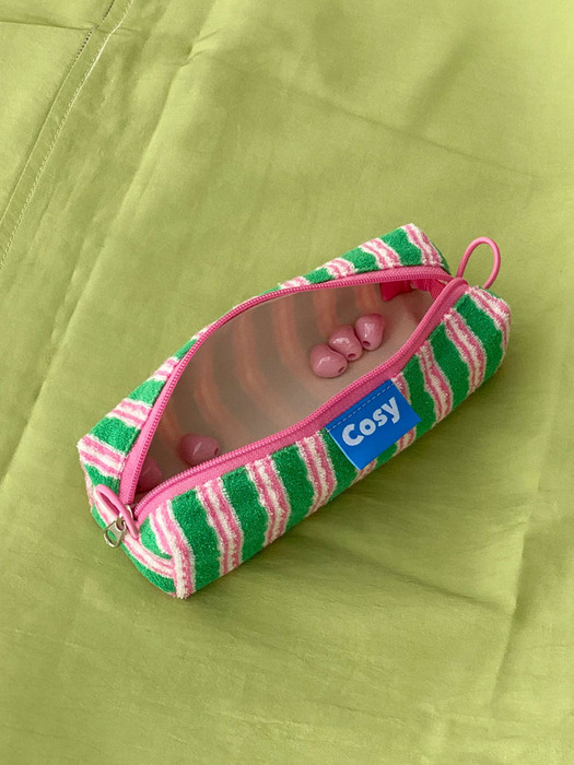 PEACH PENNY PENCIL POUCH
