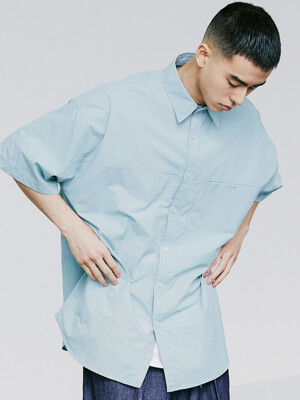 NYLON LAUNDRY SHIRT BLUE