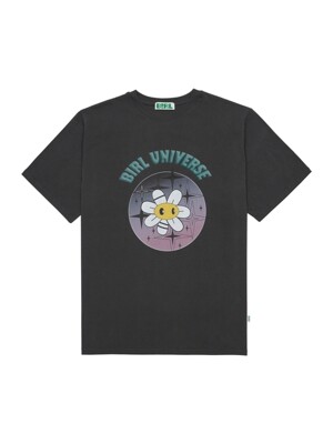 BIRL Universe Tee CHARCOAL
