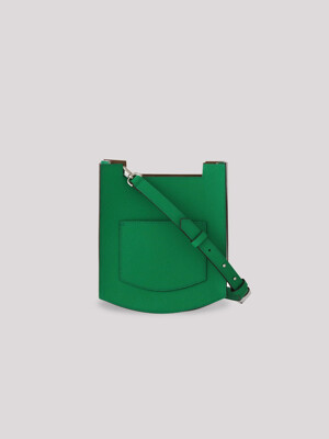 MINI CROSSBODY TOTE - BAMBOO GREEN