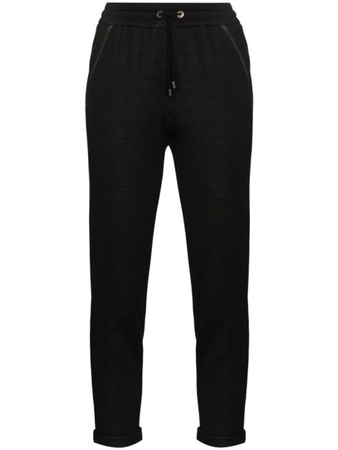럭셔리어패럴 - 브루넬로 쿠치넬리  (BRUNELLO CUCINELLI ) - 23SS 브루넬로 쿠치넬리 포켓 스톤라인 코튼실크 밴딩 팬츠 MD828SB899 C9185