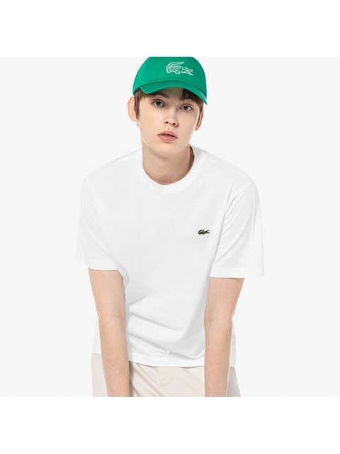 팬츠 - 라코스테 (LACOSTE) - 공용 베이직 반팔 티셔츠 TH748E-53G 001