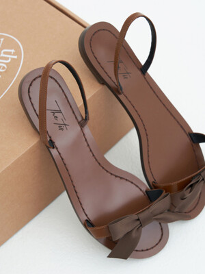 RIBBON STRAP SANDAL_TT3S710BR