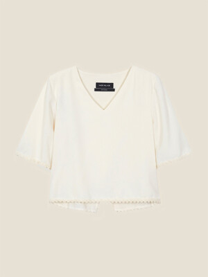 WING BLOUSE - IVORY