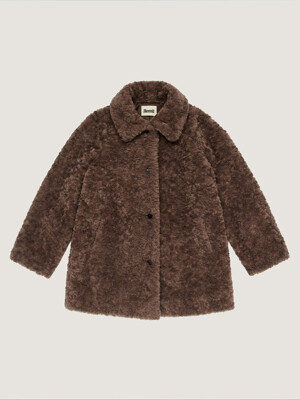 Fur Half Coat (Brown)