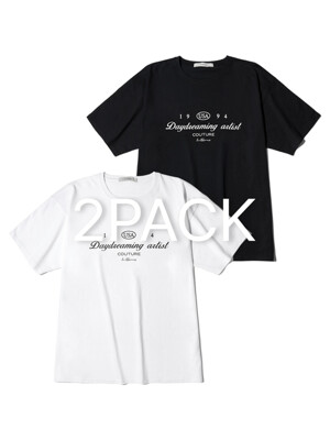 [2PACK] Daydreaming printing T-shirt