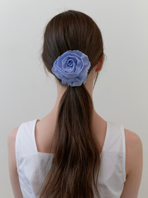 cooing rose scrunch - blue