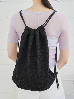 Komorebi string bag - Black