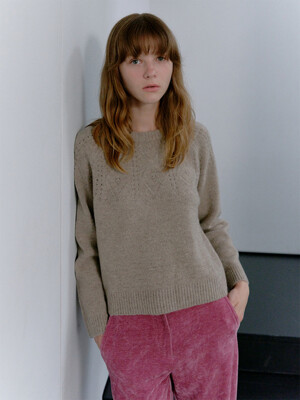 Soft Nordic Pullover Knit KK4WP4360_91