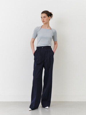 RTR STRAIGHT SEMI WIDE PANTS _2COLORS