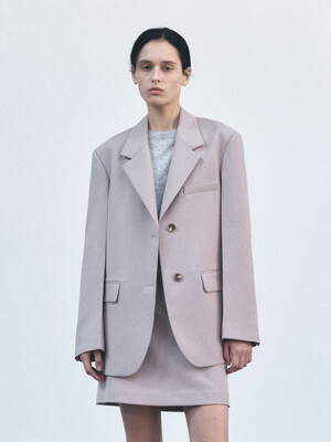 TVS OVERFIT 2-BUTTON BLAZER_2COLORS