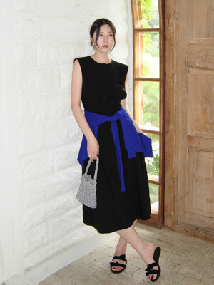 [리오더]2way Sleeveless Long Dress_2color