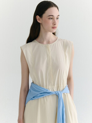 [리오더]2way Sleeveless Long Dress_2color