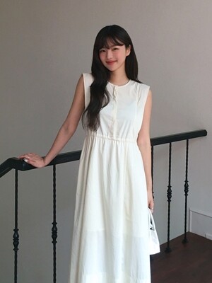 [리오더]2way Sleeveless Long Dress_2color
