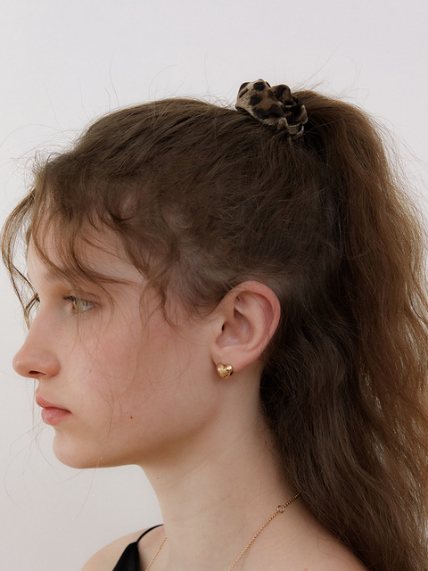 오블라 classique leopard scrunchie_mini_2color HS012