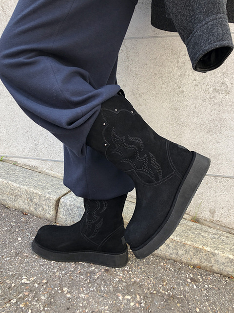 레이브 Molly Fur Mid Boots WA6AD025_2color
